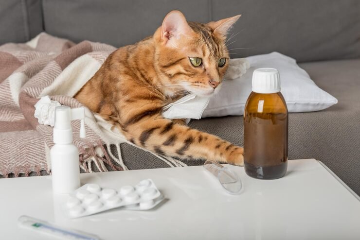 Vet caring for pet after missed flea and worm treatment Botany
